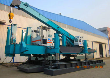 460T-1200T Hydraulic Static Pile Driver , Foundation Drilling Machine For Construction With No Pollution