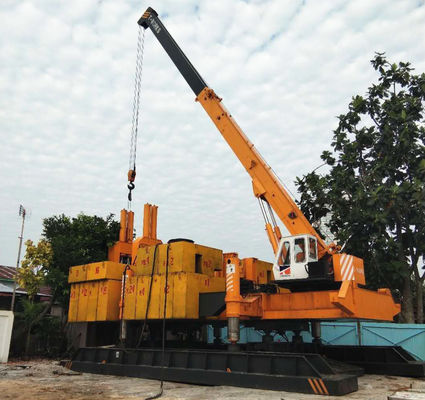 Vibration Free Hydraulic Static Pile Driver For Sand Layer