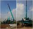 Highway Hydraulic Static Pile Driver / Hydraulic Press In Pile Driver