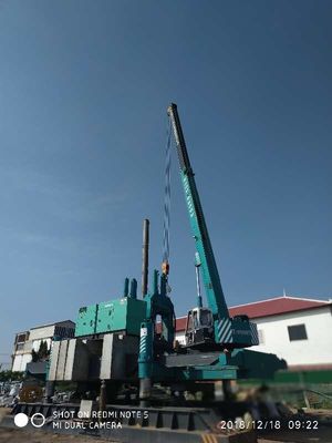 Energy Saving Hydraulic Pile Driver 1 Year Warranty For PHC Pile