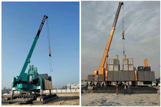ZYC Series Hydraulic Static Pile Driver For Soft Soil Pile Foundation