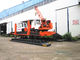 120 Ton Pile Driver Machine For Concrete Pile , Orange Mini Piling Machine